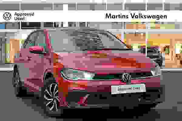 Used 2023 Volkswagen Polo MK6 Facelift 1.0 TSI (95ps) Life DSG Kings Red at Martins Group