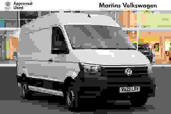 Used 2022 Volkswagen Crafter CR35 Panel van Startline MWB 140 PS 2.0 TDI 6sp Manual FWD *Business Pack* Candy White at Martins Group