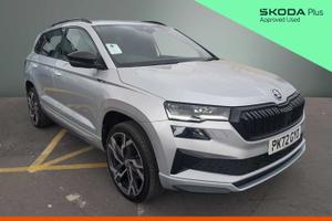 Used 2022 Skoda Karoq 1.5 TSI Sportline 5dr DSG Brilliant Silver