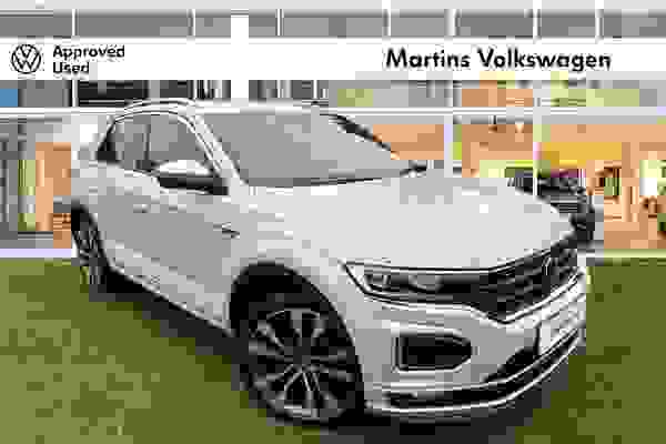 Used 2021 Volkswagen T-ROC 2017 2.0 TSI R-Line 4MOTION 190PS DSG **ELECTRIC BOOTLID*REAR VIEW CAMERA** White Silver at Martins Group