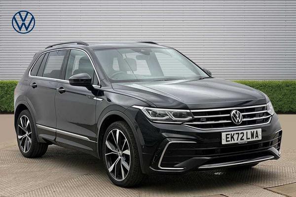 Used 2022 Volkswagen Tiguan 2.0 TDI R-Line 5dr DSG Deep Black at Martins Group