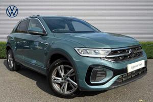 Used 2023 Volkswagen T-roc 1.5 TSI R-Line 5dr Petrol Blue