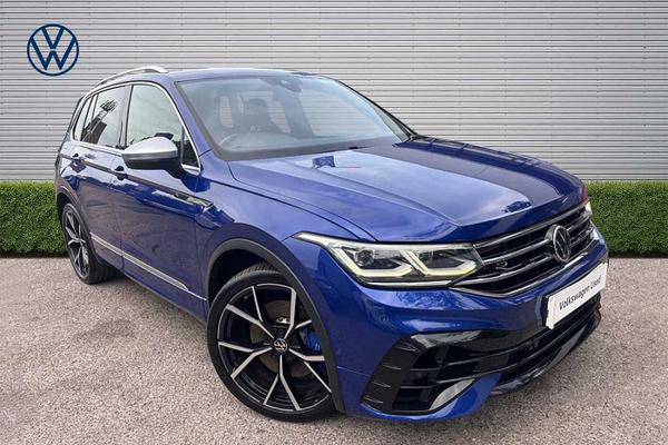 Used 2021 Volkswagen Tiguan 2.0 TSI 320 4Motion R 5dr DSG Lapiz Blue at Martins Group