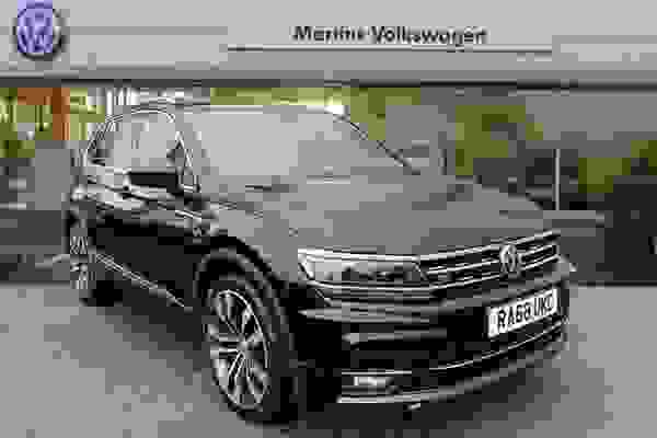 Used 2019 Volkswagen Tiguan 2.0 TDI 150PS 2WD R-Line DSG 5Dr Deep Black at Martins Group