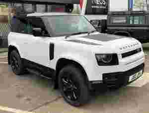 Used 2022 Land Rover 90 Defender 3.0 D250(250ps) AWD X-Dynamic HSE Auto Yulong White Metallic