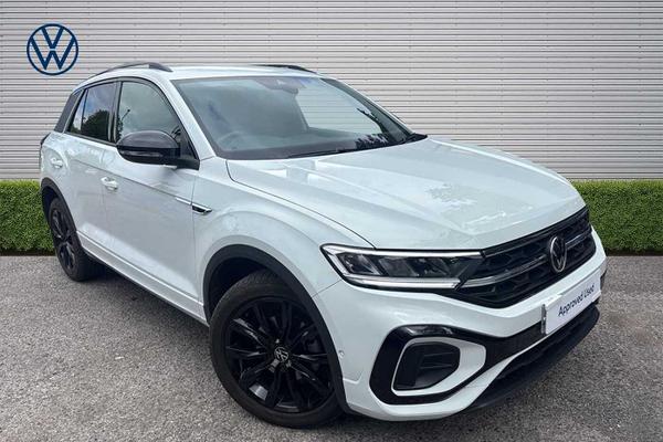Used 2023 Volkswagen T-roc 1.5 TSI R-Line 5dr DSG *BLACK DESIGN PACK* REAR CAMERA** * Pure White at Martins Group