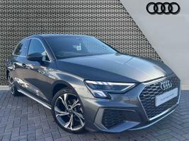 Used 2024 Audi A3 Sportback S line 35 TFSI  150 PS S tronic Daytona Grey Pearl Effect