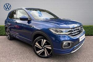 Used 2022 Volkswagen T-cross 1.0 TSI 110 R-Line 5dr Reef blue