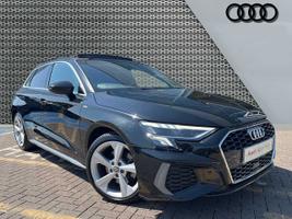 Used 2020 Audi A3 Sportback S line 35 TFSI  150 PS 6-speed Mythos Black Metallic