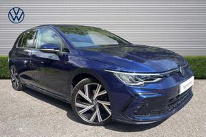 Used 2024 Volkswagen Golf 1.5 TSI R-Line 5dr Atlantic Blue