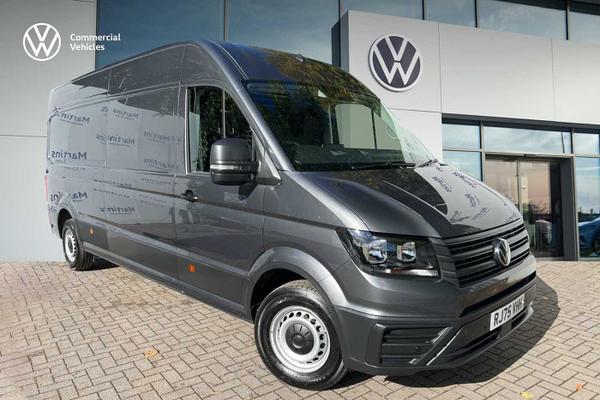 Used 2025 Volkswagen Crafter CR35 Panel van Commerce Plus LWB 140 PS 2.0 TDI 6sp Man FWD *Rear Camera* Indium Grey at Martins Group