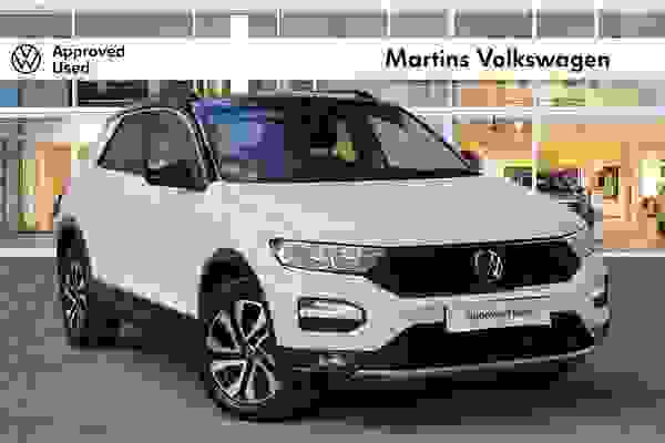 Used 2021 Volkswagen T-ROC 2017 1.5 TSI Active 150PS EVO Pure White at Martins Group