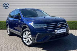 Used 2021 Volkswagen Tiguan Allspace 1.5 TSI Life 5dr Atlantic Blue