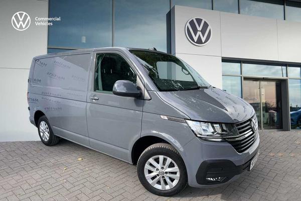 Used 2022 Volkswagen Transporter T30 Panel Van Highline SWB 150 PS 2.0 TDI 7sp DSG *Rear View Camera* Pure Grey at Martins Group