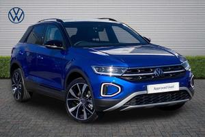 Used 2026 Volkswagen T-roc 1.0 TSI 115 Style Design 5dr Ravenna Blue with Black Roof