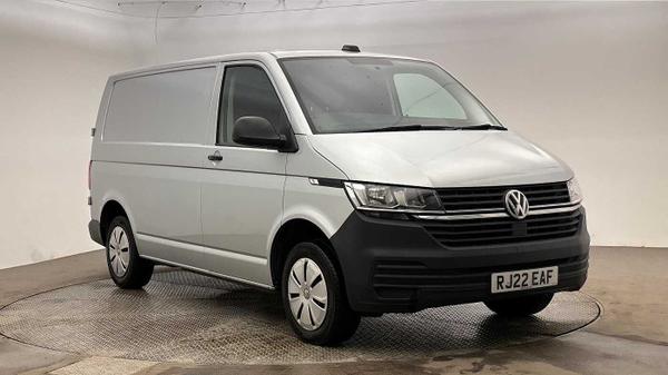 Used 2022 Volkswagen Transporter T28 Panel Van Startline SWB 110 PS 2.0 TDI 5sp Man * A/C App-Connect* Reflex silver at Martins Group