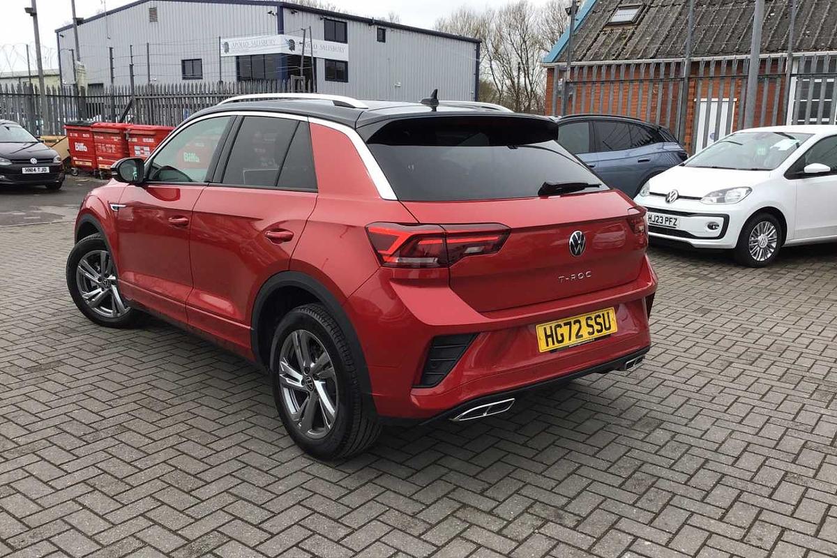 Used 2023 Volkswagen T-roc Diesel Hatchback 2.0 TDI 150 EVO R-Line 5dr DSG  - Ergo Seats - Rear Camera £31,850 10,000 miles Kings Red/Black Roof |  Heritage Automotive