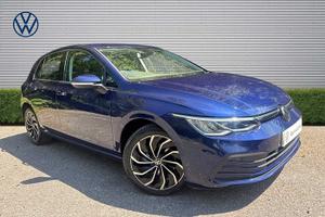 Used 2023 Volkswagen Golf 1.5 eTSI 150 Life 5dr DSG Atlantic Blue