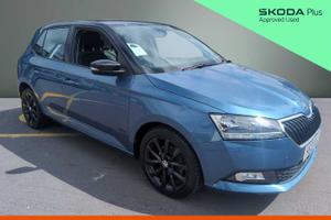 Used 2021 Skoda Fabia 1.0 TSI Colour Edition 5dr Titan Blue