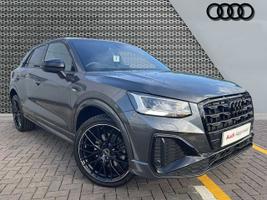 Used 2023 Audi Q2 Black Edition 35 TFSI  150 PS S tronic Daytona Grey Pearl Effect