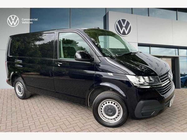 Used 2022 Volkswagen Transporter T32 Panel van Startline SWB 110 PS 2.0 TDI 5sp Man *2 Front Seats +Tailgate Deep black at Martins Group