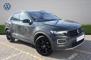 Used 2021 Volkswagen T-roc 1.5 TSI EVO Black Edition 5dr Urano Grey