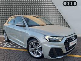 Used 2023 Audi A1 Sportback S line 30 TFSI  110 PS 6-speed Dew silver, metallic