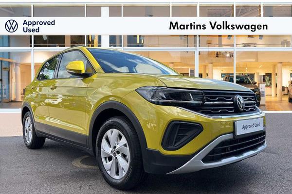 Used 2024 Volkswagen T-Cross Hatchback 1.0 TSI (95ps) Life at Martins Group