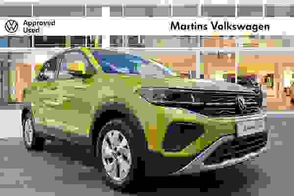 Used 2024 Volkswagen T-Cross Hatchback 1.0 TSI (95ps) Life Yellow Solid at Martins Group