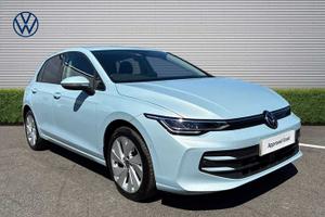 Used 2025 Volkswagen Golf 1.5 TSI 204 Match eHybrid 5dr DSG Crystal Ice Blue