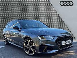Used 2024 Audi A4 Avant Black Edition 40 TFSI  204 PS S tronic Daytona Grey Pearl Effect