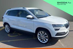 Used 2021 Skoda Karoq 1.5 TSI SE L 5dr DSG Moon White Metallic
