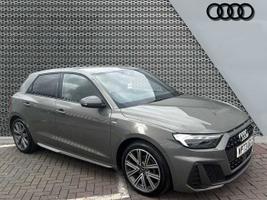 Used 2023 Audi A1 Sportback S line 25 TFSI  95 PS 5-speed Chronos grey, metallic