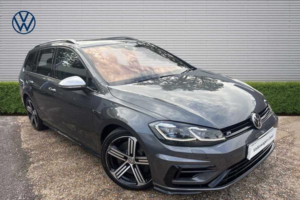 Used 2019 Volkswagen Golf Estate 2.0 TSI 300 R 5dr 4MOTION DSG **VIENNA LEATHER*ELECTRIC SEATS** Indium Grey at Martins Group