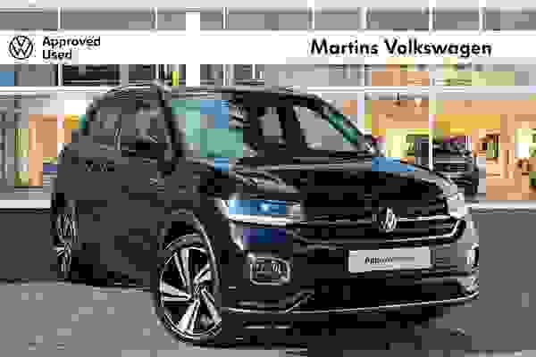 Used 2023 Volkswagen T-Cross 1.0 TSI (110ps) R-Line DSG Hatchback Deep Black at Martins Group