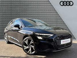 Used 2023 Audi S3 Sportback Black Edition TFSI  310 PS S tronic Mythos black, metallic
