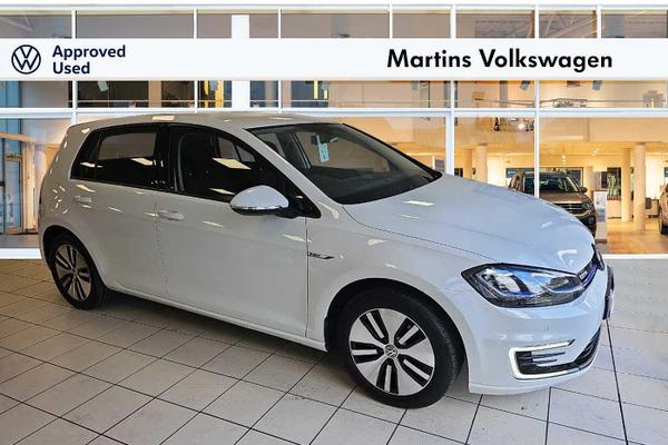 Used 2018 Volkswagen Golf e 35kWh 136PS Automatic 5 Door at Martins Group