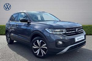 Used 2023 Volkswagen T-cross 1.0 TSI 110 Black Edition 5dr Smokey Grey