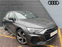 Used 2025 Audi A3 Sportback Black Edition 35 TFSI  150 PS S tronic Daytona Grey Pearl Effect