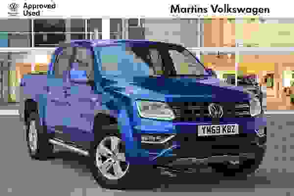 Used 2019 Volkswagen Amarok Highline 258 PS 3.0 V6 TDI 8sp Automatic 4Motion *Sat Nav & Rolling Lock* Ravenna Blue at Martins Group