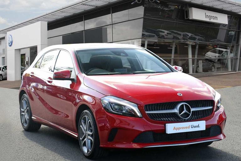 Used 2018 Mercedes-Benz A-Class 2.1 A200d Sport Edition Plus 5Dr Hatchback Red at Ingram Motoring Group