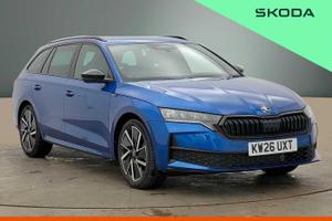 Used 2026 Skoda Octavia 1.5 TSI 150 e-TEC Sportline 5dr DSG Race Blue
