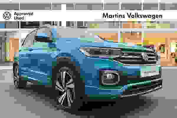 Used 2020 Volkswagen T-Cross 1.0 TSI (115ps) R-Line DSG Hatchback Makena Turquoise at Martins Group