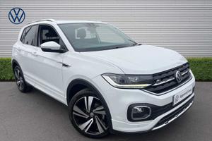 Used 2019 Volkswagen T-cross 1.0 TSI 115 R-Line 5dr Pure white