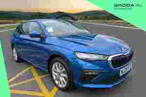 Used 2025 Skoda Scala 5-Dr 1.0 TSI (116ps) SE L Race Blue