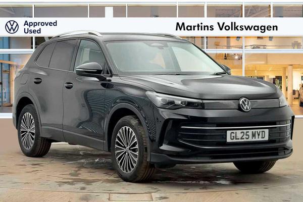 Used 2025 Volkswagen Tiguan 1.5 TSI eHybrid Match 5dr DSG Grenadilla Black at Martins Group