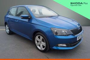 Used 2017 Skoda Fabia 1.2 TSI SE L 5dr Race Blue