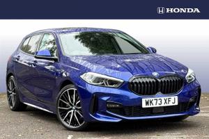 Used 2023 BMW 1 Series 118i [136] M Sport 5dr Step Auto Sn Marino Blue