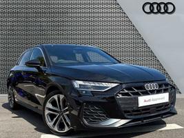 Used 2025 Audi A3 Sportback S line TFSI  116 PS S tronic Mythos black, metallic