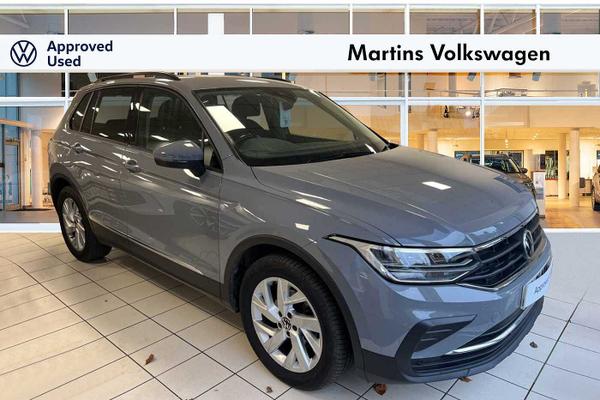 Used 2021 Volkswagen Tiguan 1.5 TSI (150ps) Life EVO DSG 5 door at Martins Group